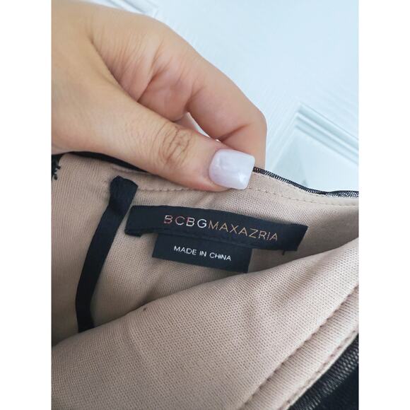 BCBG Black Strapless Tulle Cocktail Dress 4 Formal Whimsigoth Event Fairygoth - Picture 5 of 12